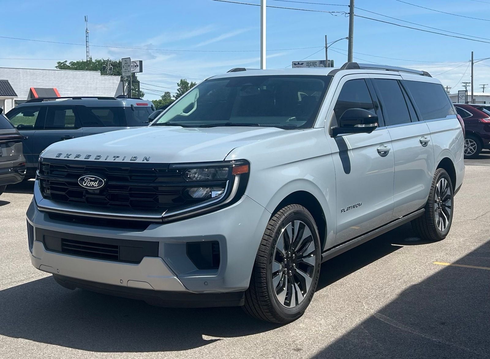 2026 Ford Expedition Max — rear three-quarter view