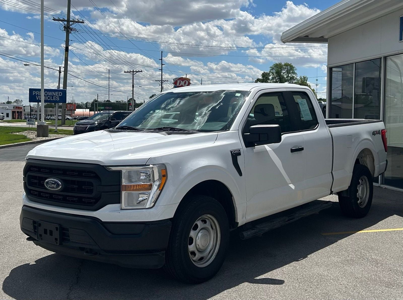 2022 Ford F-150 — rear three-quarter view